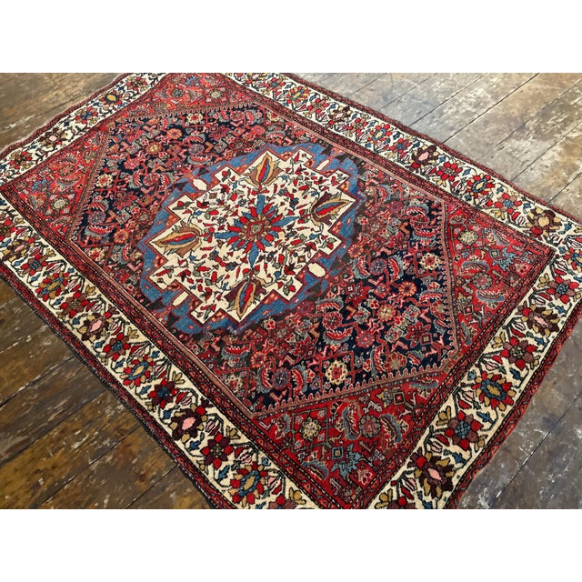Antique Bidjar Rug, 1890s For Sale - Image 6 of 18