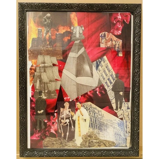 Paper Robert Schwan Collage Jet Print, The Explanation For Sale - Image 7 of 13