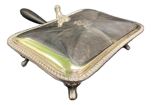 Late 20th Century Silver Silent Butler