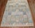 A circa 1940 fun Persian Bakhtiari square intermediate-size rug with a garden box design Measures: 6'x 8'4".