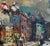 Oliver Foss, Expressionist Oil Painting Paris Scene View Architectural Visionism Olivier Foss For Sale - Image 9 of 13