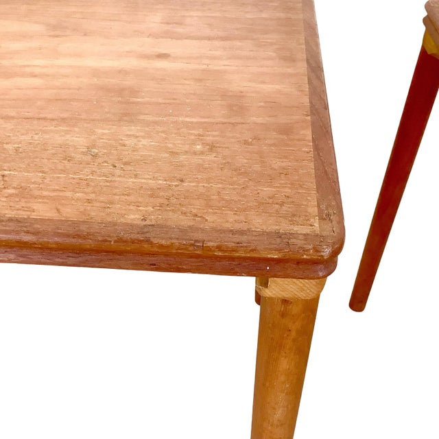 Vintage Danish Modern Teak Nesting Tables by Toften Møbelfabrikken, Set of 3 For Sale - Image 15 of 18