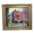 Howard Carr Gilt Framed Summer in Los Olivos California House Oil Painting For Sale