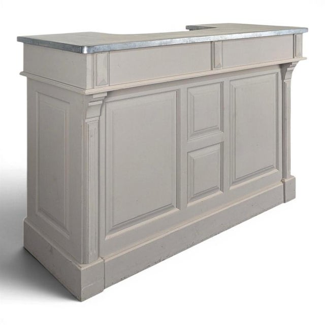 Bar Counter in Pine with Grey Patina For Sale - Image 11 of 11