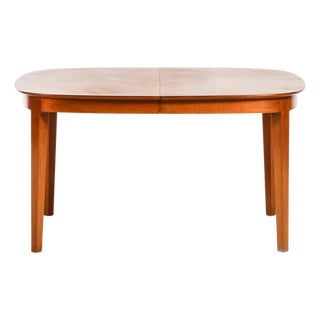 Dining Table in Mahogany and Stained Pine by Frits Henningsen, 1940s For Sale