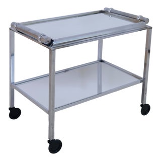 Vintage Art Deco Bar Cart, 1930 For Sale