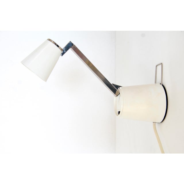 Ivory Vintage Telescopic Table Desk or Wall Lamp from Koch Creations, Germany, 1960s For Sale - Image 8 of 13