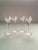 Late 20th Century Floral Frosted Glass Liqueur Glasses- Set of 4 For Sale - Image 9 of 13