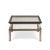 Romeo Rega Romeo Rega Mid Century Chrome, Brass and Glass Coffee Table For Sale - Image 4 of 8