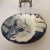 Blue and white Delft windmill scene ashtray.