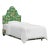 Red from Scalamandre crafted by Cloth & Company Geneva Twin Bed, Green Tropical Flora For Sale