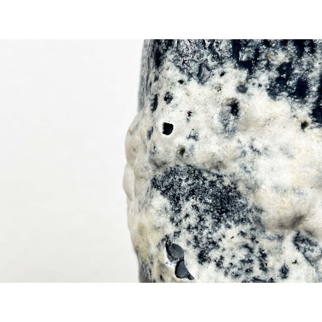 Mid-Century Modern West German Pottery WGP Fat Lava Vase from Dümler & Breiden, 1960s For Sale - Image 4 of 18