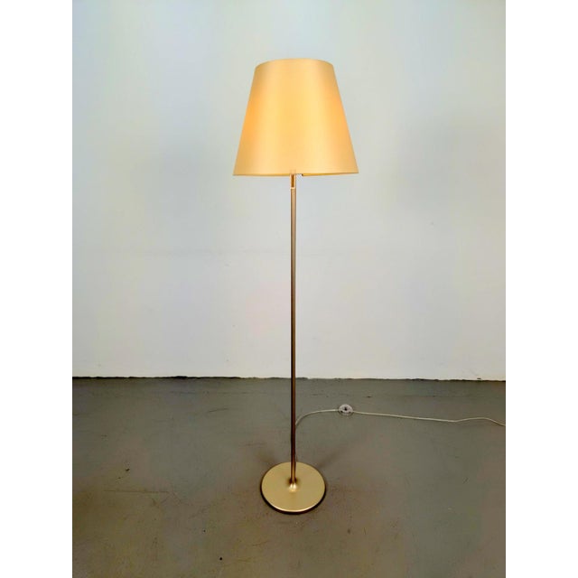2000 - 2009 Melampo Zamac Gold Floor Lamp by Adrien Gardere for Artemide, 2000s For Sale - Image 5 of 14