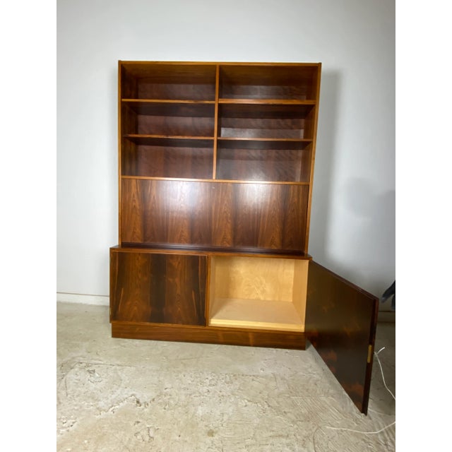 Mid-Century Modern Mid 20th Century Danish Mid Century Rosewood Secretary Desk by Paul Hundevad For Sale - Image 3 of 13