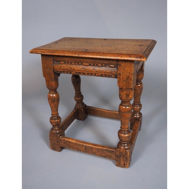 Antique 17th Century English Joint Stool For Sale - Image 14 of 18