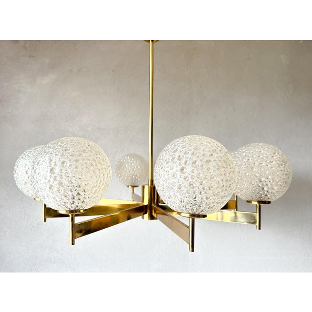 Vintage Chandelier from Kaiser Leuchten, 1970s For Sale - Image 11 of 14