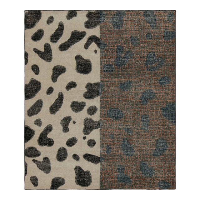Rug & Kilim’s Modern Abstract Rug in Polychromatic Patterns For Sale