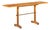 Robsjohn Gibbings for Widdicomb Mid Century Bleached Mahogany Dropside Console Table For Sale
