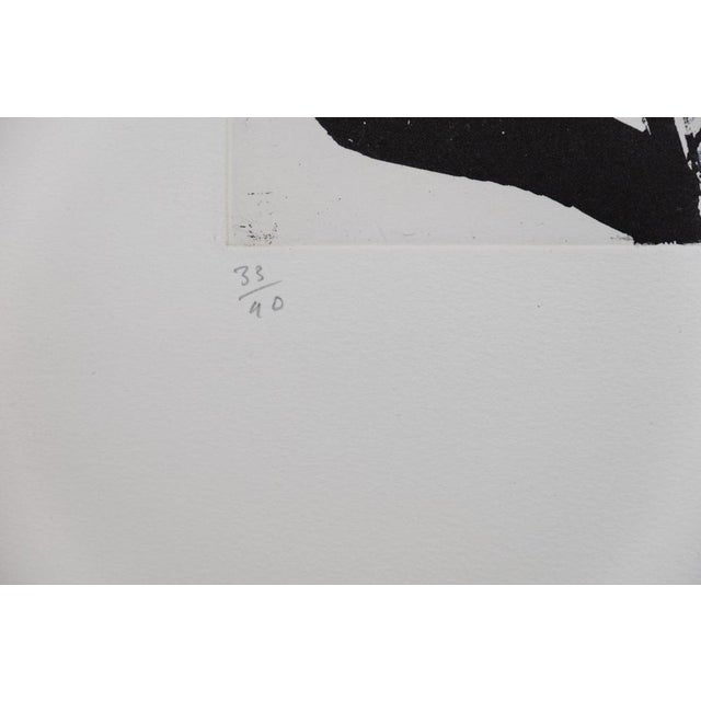 Jean Miotte, Composition abstraite J, Etching For Sale - Image 5 of 7