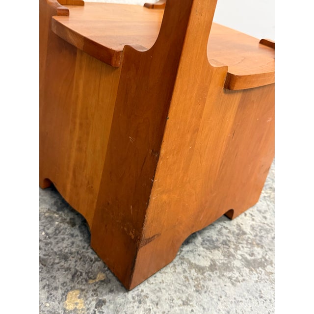 Wood Charles Limbert for Stickley Limbert Tabouret Side Table For Sale - Image 7 of 12