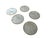 Coastal Capiz Shell Coasters- Set of 5 For Sale In Charlotte - Image 6 of 8