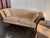 Upholstered Sofa With Carved Wood Frame and Scrolled Arms For Sale - Image 12 of 12