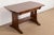 Early 20th Century Limbert Antique Mission Oak Arts & Crafts Turtle Top Writing Desk or Library Table, Newly Refinished For Sale - Image 5 of 14