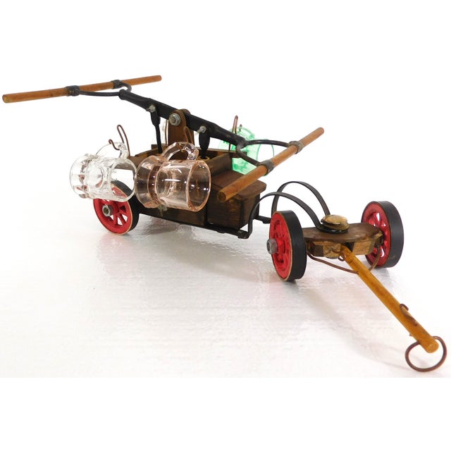 This piece was handmade in the 1960s, and it has stood the test of time very well. There is no damage to any of the wood,...