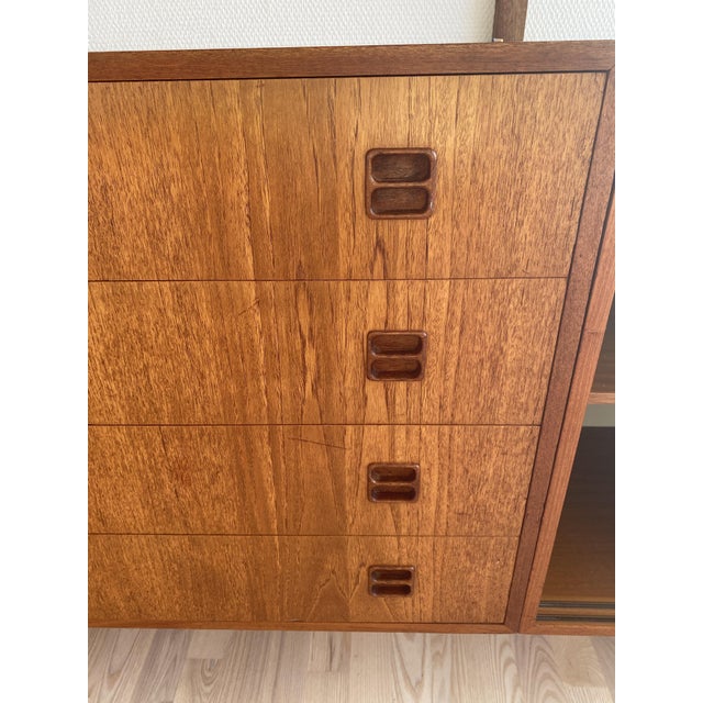 Danish Modular Wall Unit in Teak by Poul Cadovius, 1960s, Set of 14 For Sale - Image 14 of 18