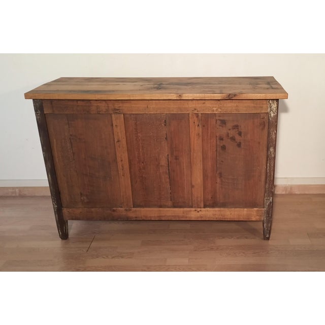 1930s Vintage Italian Pine Sideboard, 1930s For Sale - Image 5 of 18