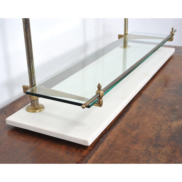 French Bronze Marble Patisserie Pastry Shelf Display Stand For Sale - Image 10 of 18