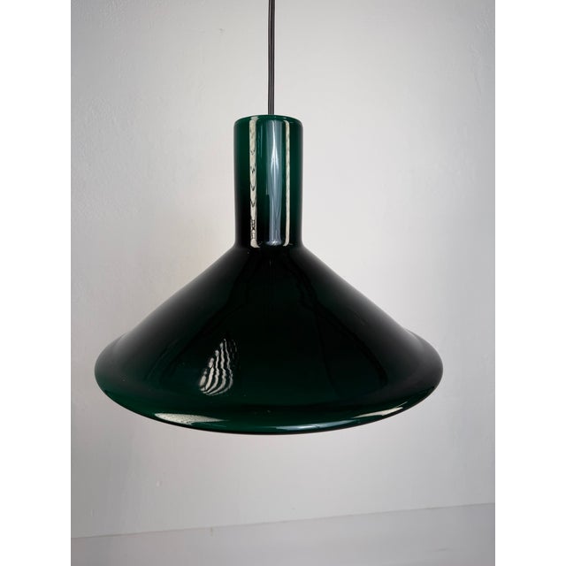 Holmegaard P&T Pendant Lamp by Michael Bang for Holmegaard, 1972 For Sale - Image 4 of 9