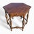 Antique Carved Wood Round Dining or Center Table, Restored For Sale - Image 13 of 15