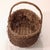 Mid 20th Century Vintage Hand Woven Wicker Bird's Nest Twigs Oval Basket For Sale - Image 4 of 10