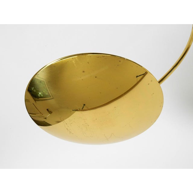 Metal Vintage German Duan Brass Pendant Lamp by Florian Schulz, 1970s For Sale - Image 7 of 17