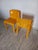 Set of Yellow 4865 Chairs by Carlo Bartoli for Kartell, 1970s For Sale - Image 3 of 18