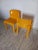 Yellow 4865 Chairs by Carlo Bartoli for Kartell, 1970s, Set of 2 For Sale - Image 3 of 18