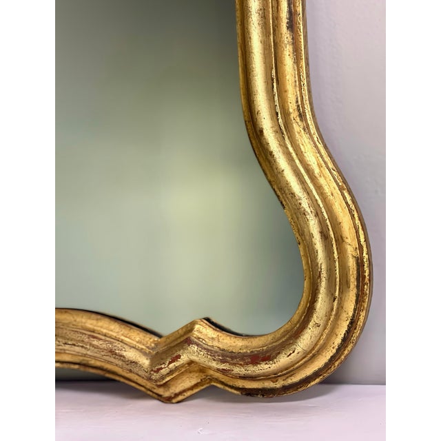 1930s Italian Giltwood Arched Mirror For Sale In Philadelphia - Image 6 of 12