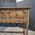 English Light Oak 2 Drawer Lowboy With Bobbin Turned Legs For Sale - Image 11 of 13