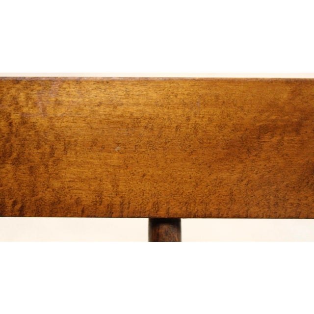 Mid-Century Modern Walnut High Back Lounge Chair For Sale - Image 15 of 15