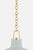 Hudson Valley Lighting Hudson Valley Lighting Pottersville 12.5 in. 1 Light Pendant in Aged Brass and Ceramic Moss Crackle Finish For Sale - Image 4 of 5