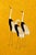 Japanese Cranes Triptych, Gold Crane Wall Art Set of 3, 16" X 24" For Sale - Image 4 of 11