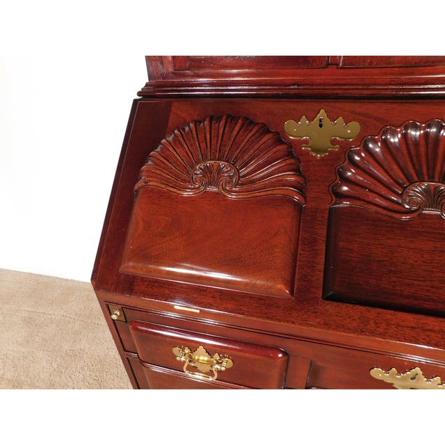 KINDEL Winterthur Collection Mahogany Updyke Shell-carved Goddard Secretary Desk This KINDEL Winterthur Collection...