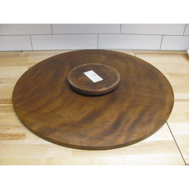 Vintage Digsmed 2-Level Teak Lazy Susan For Sale - Image 10 of 13