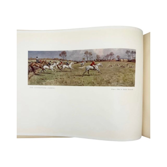 Cross Country With Hounds f.a. Stewart 1937 Hardcover Fox Hunting Sporting Book For Sale - Image 9 of 12