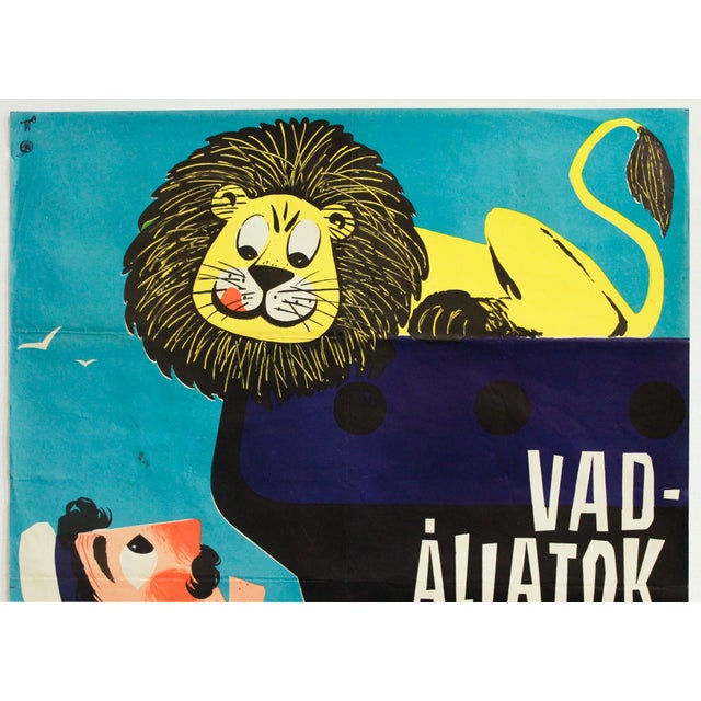 Date: 1961 Size: 22.75 x 32 inches Artist: Unkown About the Poster: Some of our favourite posters are those for which we...