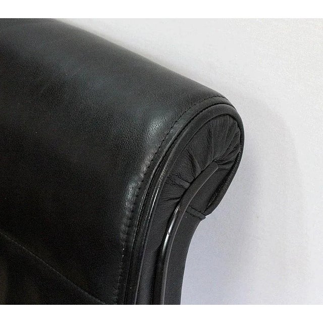 Set of Leather Office Chairs attributed to Richard Sapper for Knoll Inc. / Knoll International, 1979 For Sale - Image 6 of 18