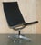 Vintage Hillie Stamped Black Leather Swivel Lounge Chairs from Herman Miller, Set of 2 For Sale - Image 16 of 18