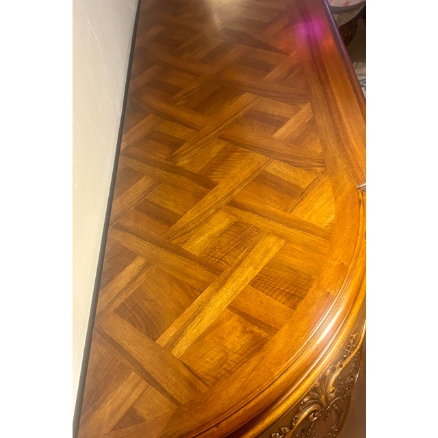 Walnut Rococo Sideboard/Buffet/Credenza For Sale - Image 14 of 18
