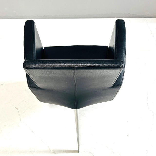 Metal J. Lang Armchair by Philippe Starck for Driade Aleph, 1987 For Sale - Image 7 of 11